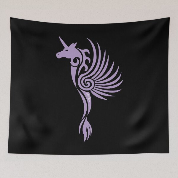 Item preview, Gothic Purple Unicorn designed and sold by Ian2Danim.