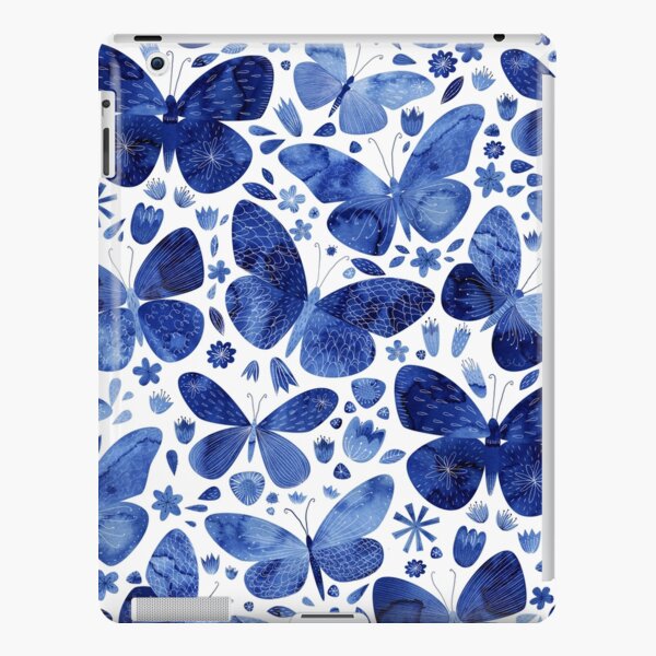 Blue Butterflies iPad Snap Case