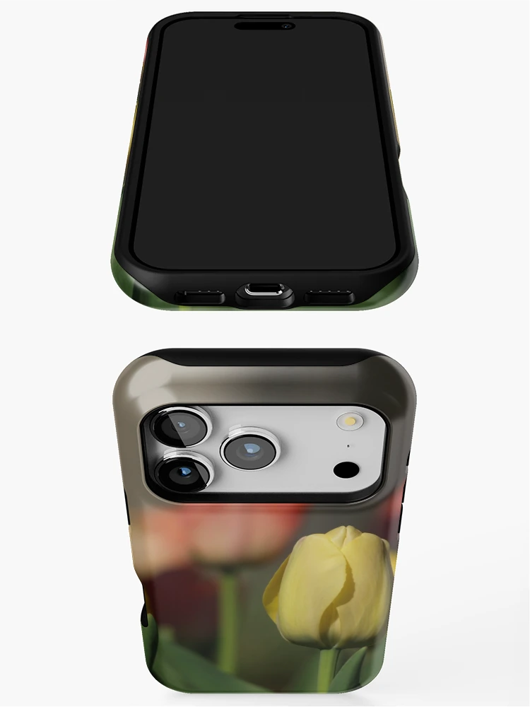 Thumbnail 3 of 4, iPhone Case, Springtime Tulips designed and sold by FabPosters4Less.
