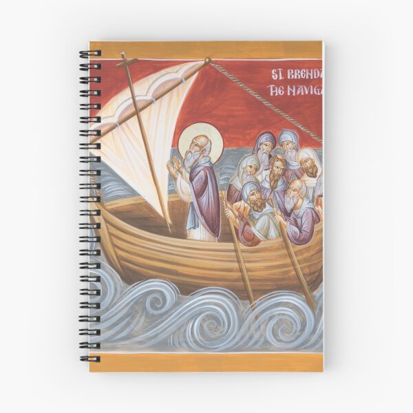 Item preview, St Brendan the Navigator designed and sold by ikonographics.