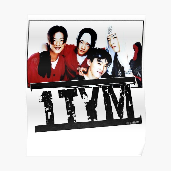 “1tym smiles 원타임 90s kpop” Poster for Sale by dubukat | Redbubble