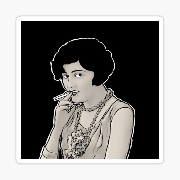 Item preview, The First Flapper - Z designed and sold by Blair Gauntt.