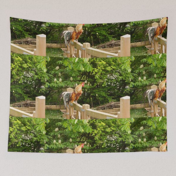 Item preview, Rooster crowing to greet the morning designed and sold by FabPosters4Less.