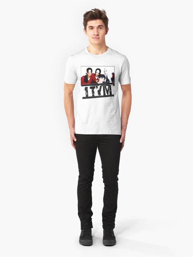 Alternate view of 1tym smiles 원타임 90s kpop Slim Fit T-Shirt