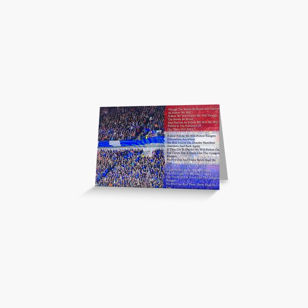 Rangers F.C Ibrox Carte Fantaisie Plastique Carte de crédit funcard Blague Carte