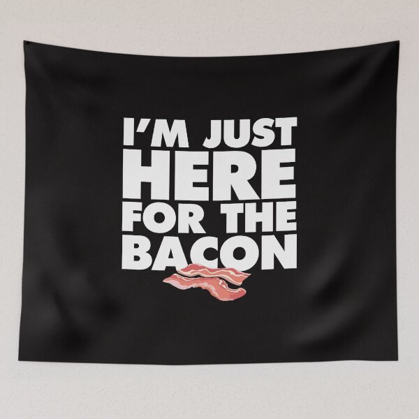 Item preview, Im Just Here for the Bacon Party Picnic Event T Shirt designed and sold by shoutoutshirtco.