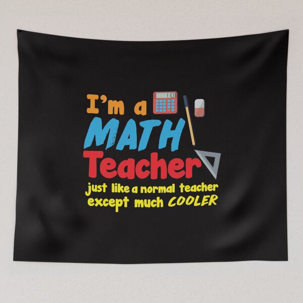 Item preview, Im a Math TeacherJust Like a Normal Except Much Cooler designed and sold by shoutoutshirtco.