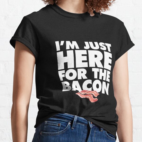 Bacon Roblox T Shirts Redbubble - bacon shirt roblox