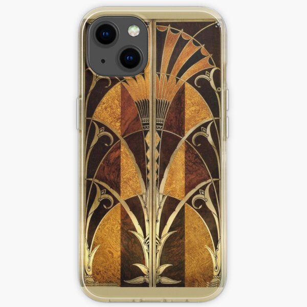 Chrysler building elevator door iPhone Soft Case
