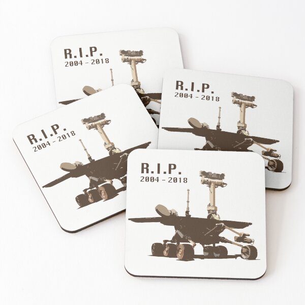 Item preview, RIP Opportunity Mars Rover designed and sold by BERGULATOR.