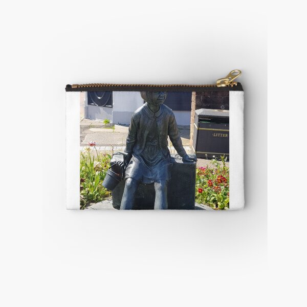Item preview, Girl on a Suitcase' " wee Annie " , Sculpture Gourock Inverclyde designed and sold by Scottish Photography .