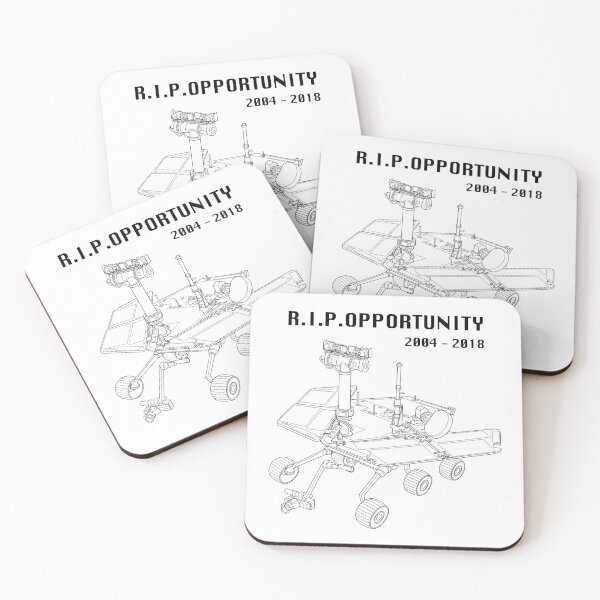 Item preview, RIP Opportunity Mars Rover designed and sold by BERGULATOR.