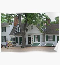 Colonial Shops Poster