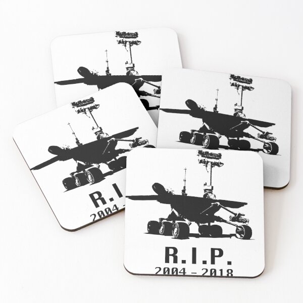 Item preview, RIP Opportunity Mars Rover designed and sold by BERGULATOR.