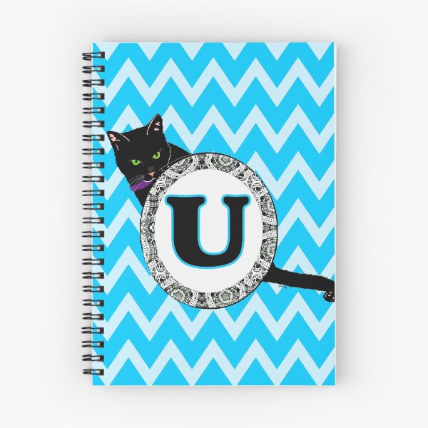 Item preview, U Cat Chevron Monogram designed and sold by Paintings by gretzky.