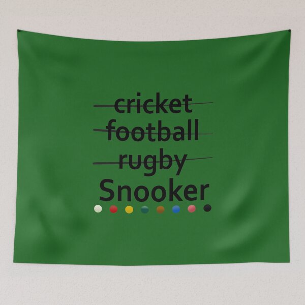 Item preview, I Love Snooker Crossed Out Sports design designed and sold by GetItGiftIt.