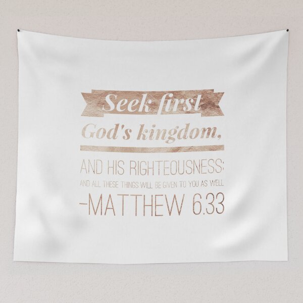 Item preview, Seek First The Kindgom Of God -  Bible Verse - Cool Tee designed and sold by Espied.