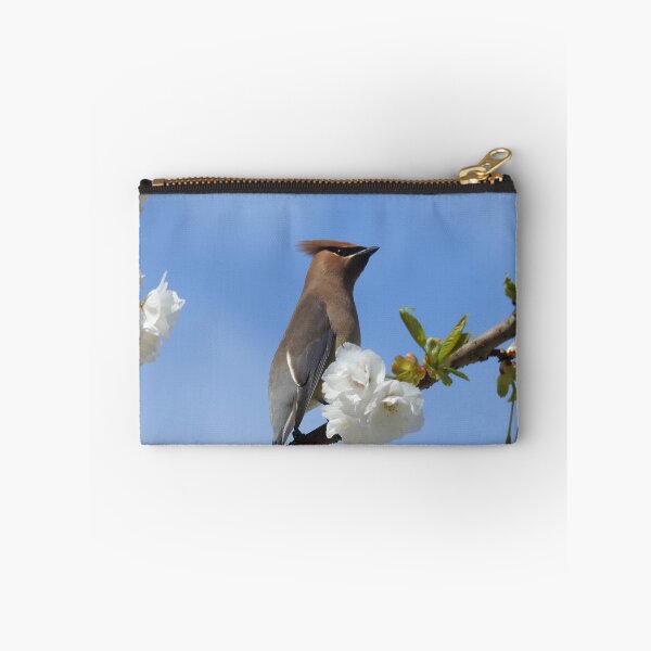 Item preview, Waxwing in flowered tree designed and sold by RichImage.