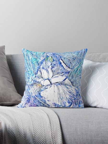 Item preview, The Iris In Abstract Art designed and sold by DDGolden.