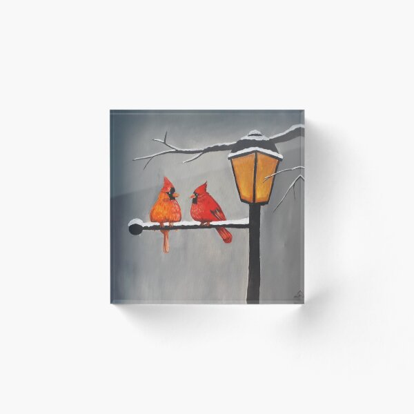 Item preview, cardenales de invierno designed and sold by ArtsAndCrafts ByLisa.