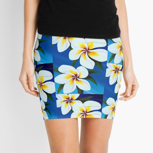 Frangipani fall Mini Skirt