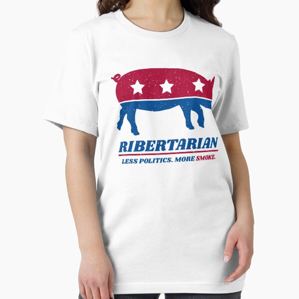 Item preview, Ribertarian T-Shirt | BBQ and barbecue gift designed and sold by emphatic.