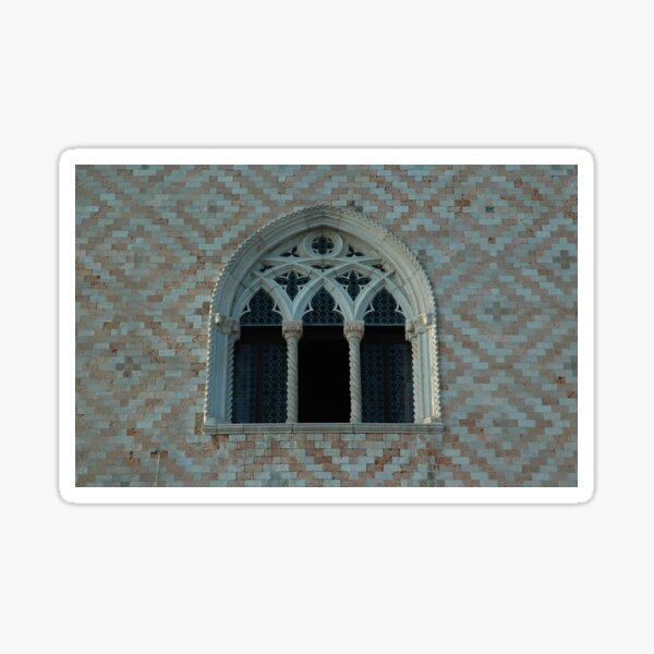 Venetian Gothic Window Sticker