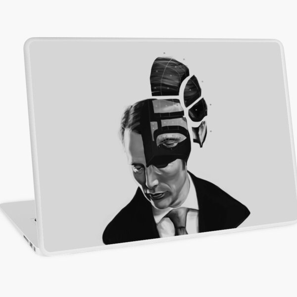 Hannibal Lecter Phrenology Laptop Skin