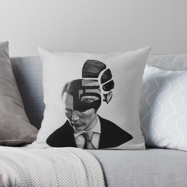 Hannibal Lecter Phrenology Cojín