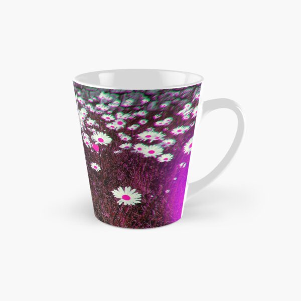 Item preview, Psychedelic Trippy Blue and Pink Daisies designed and sold by msangiemoon.