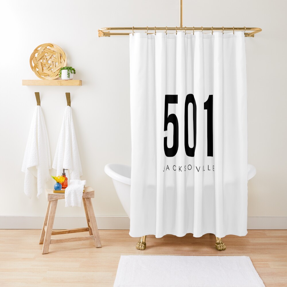 "Jacksonville, AR 501 Area Code" Shower Curtain for Sale by