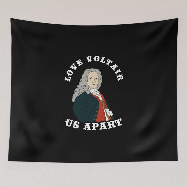 Item preview, Love Voltaire Us Apart designed and sold by Yipptee Shirts.
