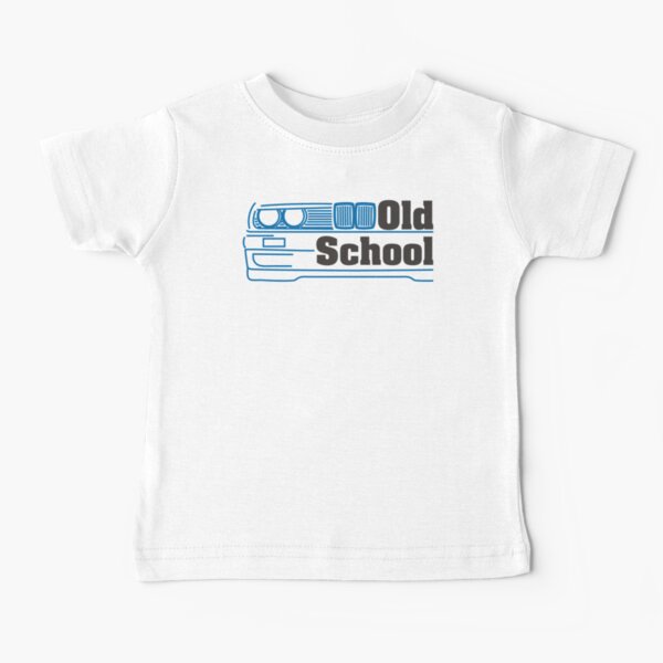E30 Old School - Bleu T-shirt bébé