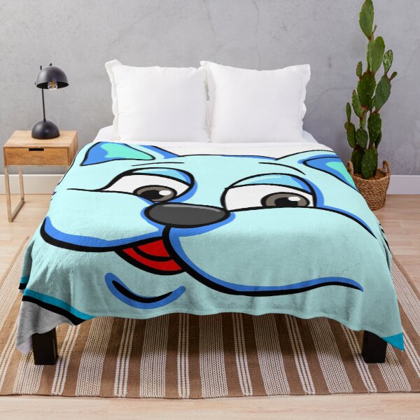 Item preview, Cute blue funny cat cartoon designed and sold by queensoft.