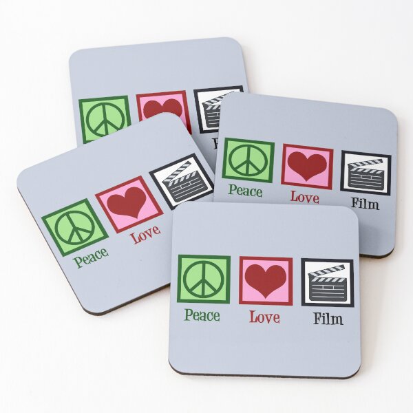 Item preview, Peace Love Film designed and sold by Epic Love Designs.