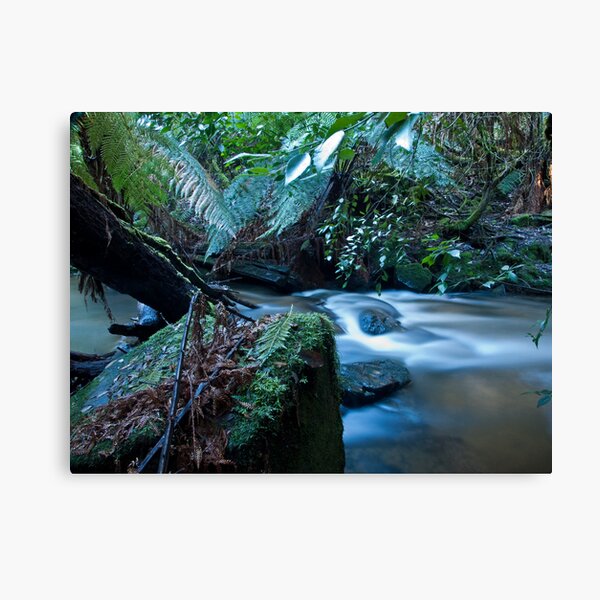 Down On The River Bank Canvas Print