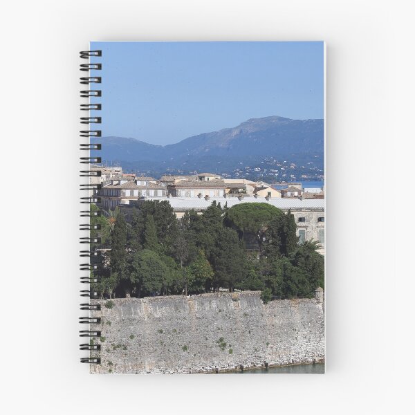 Item preview, Corfu town cityscape Greece in summer season designed and sold by goceris.