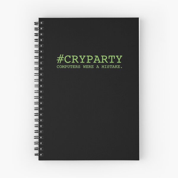 Item preview, CRYPARTY: Computers were a mistake designed and sold by unixorn.
