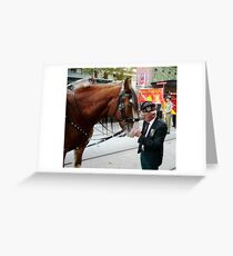 Sharing a moment Greeting Card