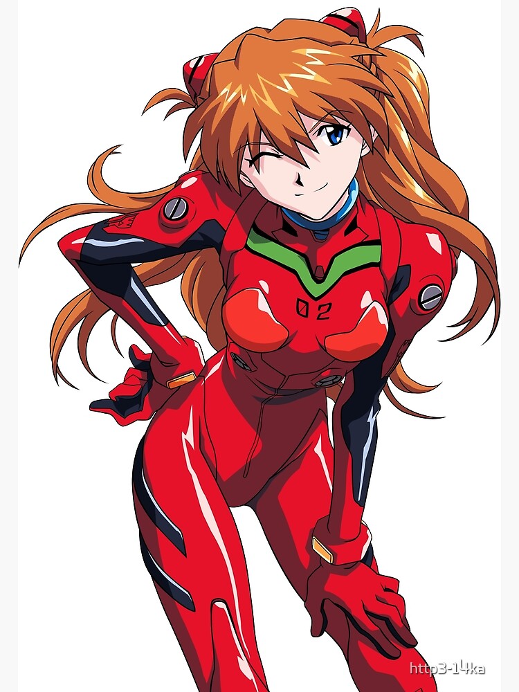 Asuka - Neon genesis Evangelion Poster for Sale by http3-14ka