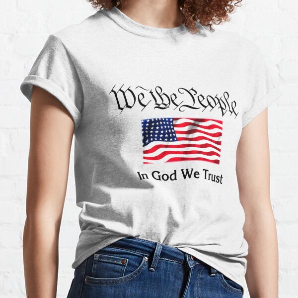 USA We The People US Constitution Black T-Shirt July 4th Swag America Independence Day tee unisex shirt for women men Patriotic