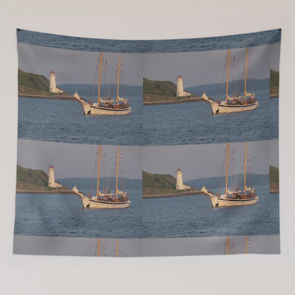Item preview, Sailboat in Halifax Harbor designed and sold by FabPosters4Less.
