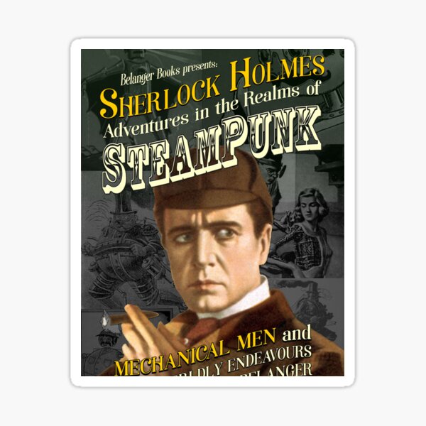 Sherlock Holmes: Steampunk Mechanical Men Sticker