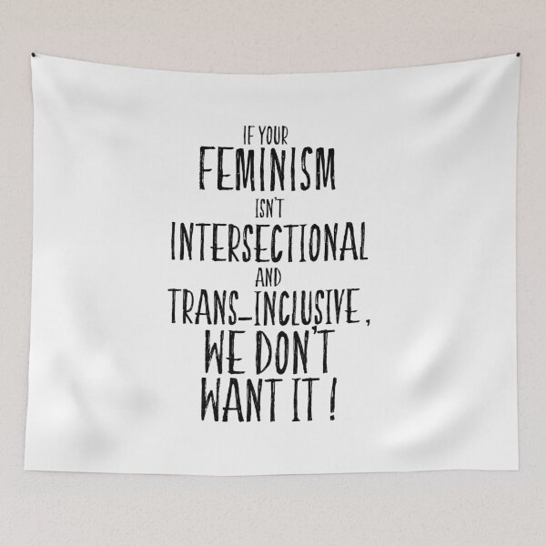 Item preview, Intersection, Trans-Inclusive Feminism designed and sold by blue-jay-art.