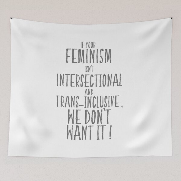 Item preview, Intersectional, Trans-Inclusive Feminism designed and sold by blue-jay-art.