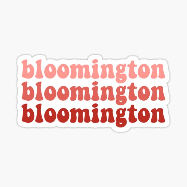 Bloomington Sticker