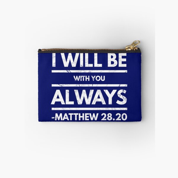 Item preview, I Will Be With You Always -  Bible Verse - Cool Tee designed and sold by Espied.