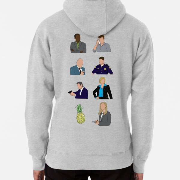 Psych characters Pullover Hoodie