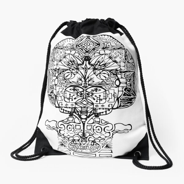 faceman Drawstring Bag