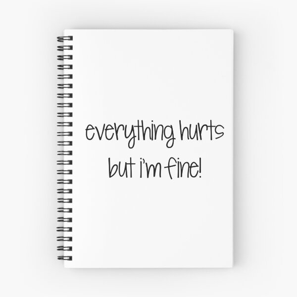 Item preview, everything hurts  designed and sold by brynn412.